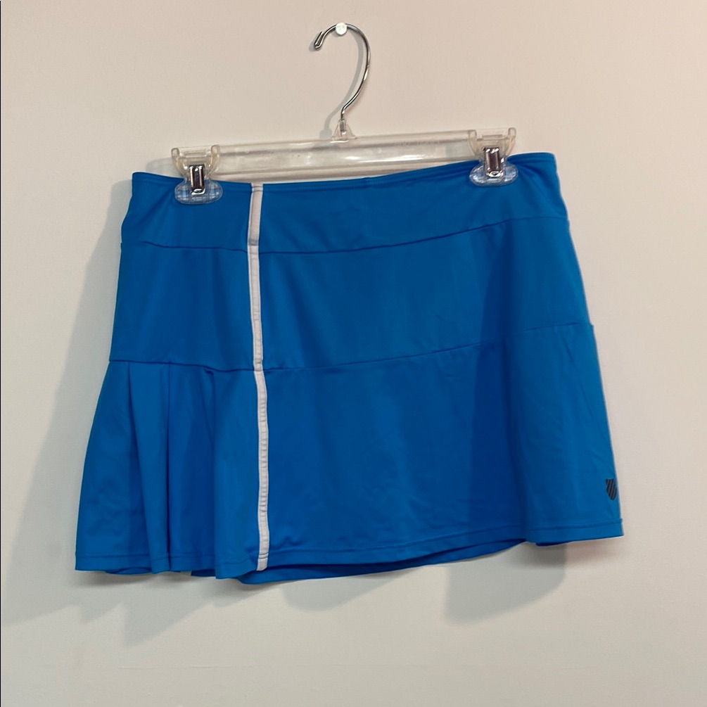 K Swiss Brand Womens Blue Tennis Skirt SizeM